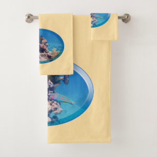 Poisson-verge à la barrière de corail - Design pho