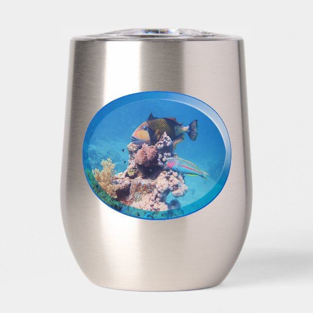 Poisson-verge à la barrière de corail - Design pho (Avant)