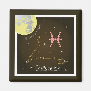 Poissons 19 février au 20 mars Magnet