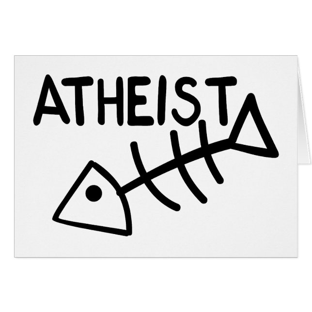 Poissons athées (Devant horizontal)