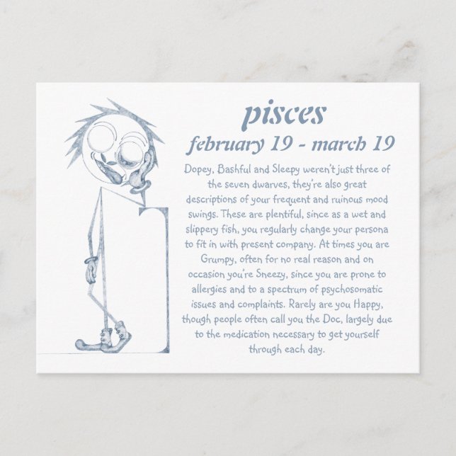 Poissons [ - BitchScope - ] Carte postale (Devant)