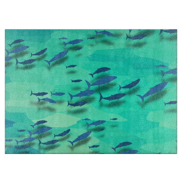 Poissons Conception Planche à découper (Devant)