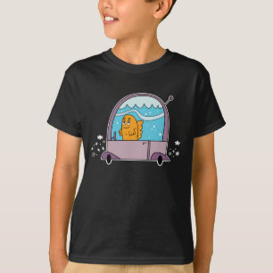 Poissons conduisant une voiture - le T-shirt de