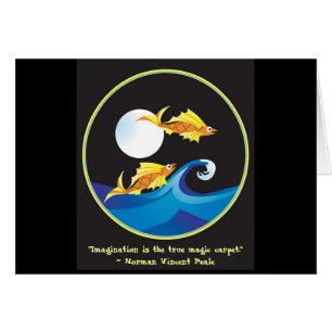 Poissons de vol dans le clair de lune