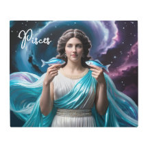 Poissons | Déesse grecque turquoise