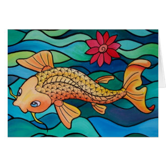 Poissons d'or/étang de Koi