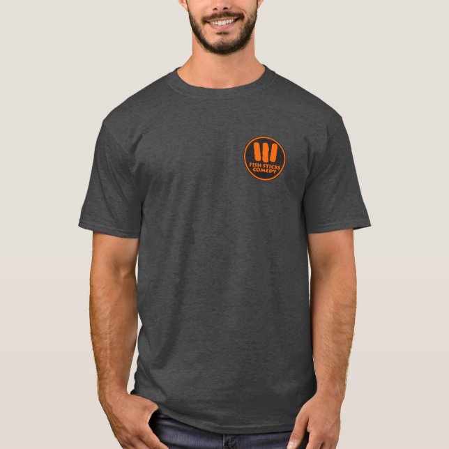 Poissons en ligne Jersey T-Shirt (Devant)