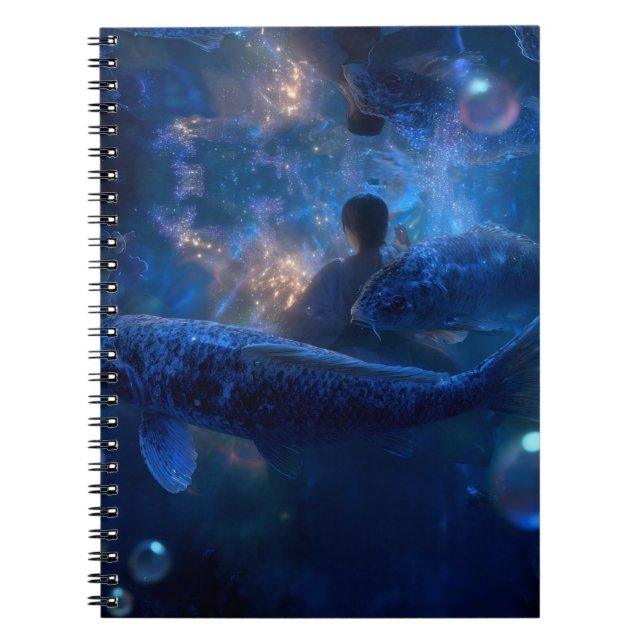 Poissons Mystiques Carnet sous-marin (Devant)