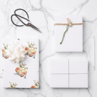 Poissons peints à la main et papier d'enveloppemen