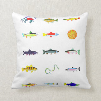 Poissons, serpent de mer, coussin de crabe