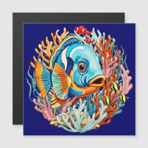 Poissons Tropicaux Couleurs Vives Ambiance Été