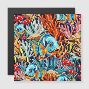 Poissons Tropicaux Couleurs Vives Ambiance Été