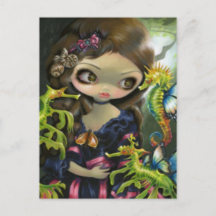 "Poissons Volants : Carte postale L'Hippocampe