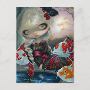"Poissons Volants : Le Bassin des Carpes" Carte po