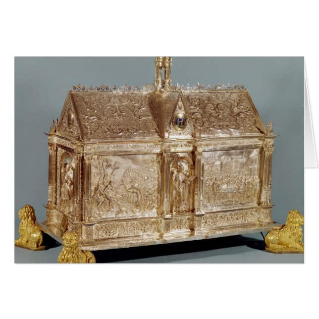Poitrine de Saint-Macairius de Gand, 1616 (Devant horizontal)