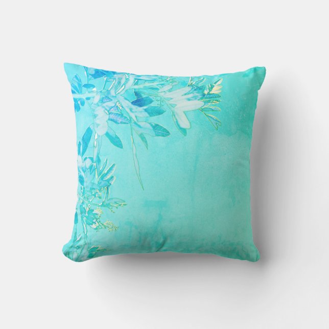 Poivre Fleurs Feuille Nature Coussin Coussin (Recto)