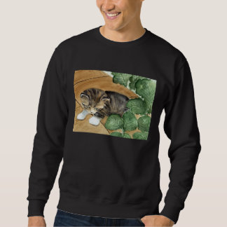 Poivrez le sweatshirt de chaton
