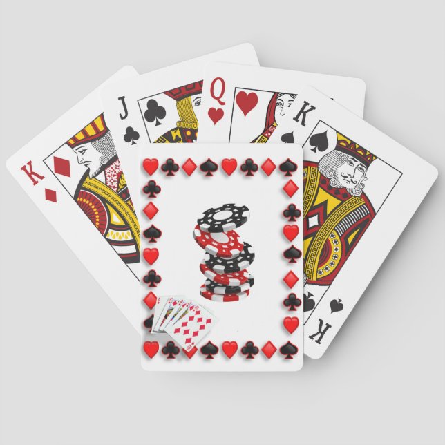 Poker à quelqu'un? Cartes à jouer (dos)
