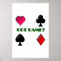 POKER CHAMPION POSTER "GOT GAME"