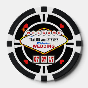 Poker Mariage à Vegas Casino Favoriser les jetons de pok