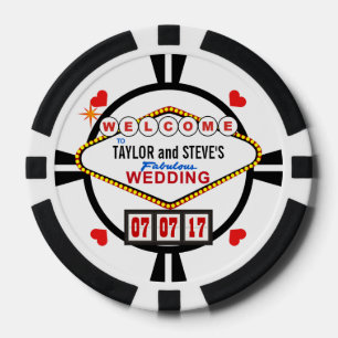 Poker Mariage à Vegas Casino Favoriser les jetons de pok