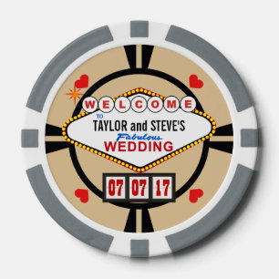 Poker Mariage à Vegas Casino Favoriser les jetons de pok