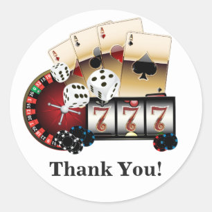 Poker Playing Card, casino, merci stickers