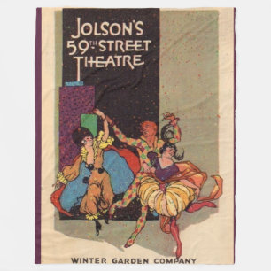 Polaire 1923 Couverture de la feuille de théâtre d'Al Jols