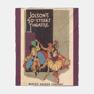 Polaire 1923 Couverture de la feuille de théâtre d'Al Jols