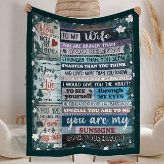 Polaire À ma couverture femme, couverture d'amour, coeur