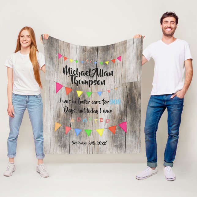 Polaire Adoption de couverture faite sur commande (En situation)