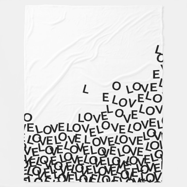 Polaire amour amour couverture d'amour (Devant)