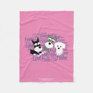 Polaire Amour, maison - couverture personnalisable