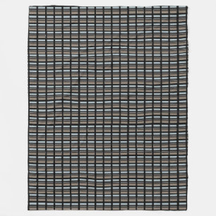 Polaire Argent sur couverture noire