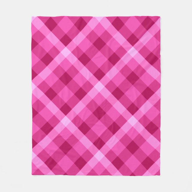 Polaire Belle couverture en molleton Pink Magenta Moyen Pl (Devant)