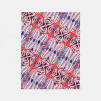 Polaire belle couverture en toison motif