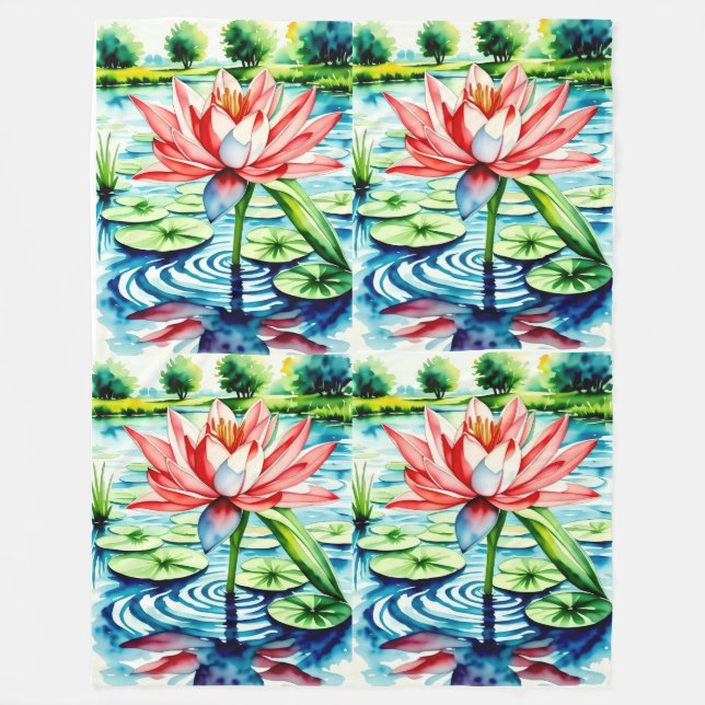 Polaire Belle couverture Lily (Devant)