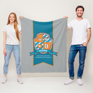 Polaire Boys Bennie ou lettre B nom signifiant couverture 