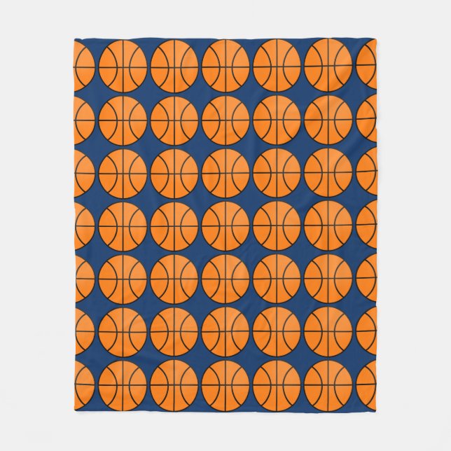 Polaire Cadeau couverture de sport de basketball de chambr (Devant)