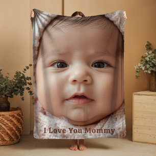 Polaire Cadeau pour nouvelle maman couverture en molleton