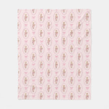 Casse-noisette rose Fleece Jetez la couverture