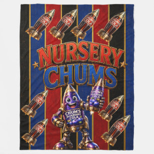 Polaire Chums Nursery/ grande couverture de nursery/chums 
