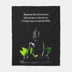 Polaire Citation de bouddha 4 toison couverture