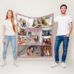 Polaire Collecte photo couverture photo moderne BFF<br><div class="desc">Enveloppez-vous dans des souvenirs chéris avec notre "Collage de couverture photo pas cher". Parfait pour créer un havre de paix et de personnalisation, cette couverture offre un collage de vos photos préférées, ajoutant chaleur et nostalgie à votre espace. Que ce soit pour une pièce unique de déco de maison ou...</div>