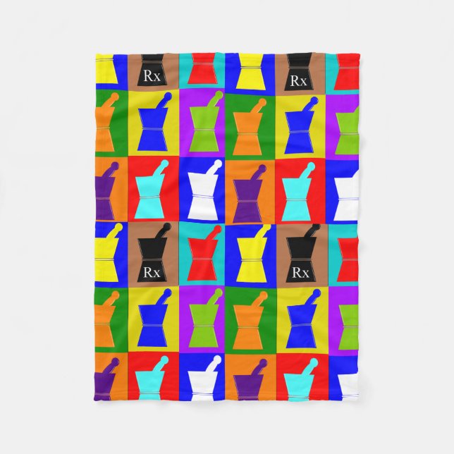 Polaire Conception d'art de bruit de couverture d'ouatine (Devant)