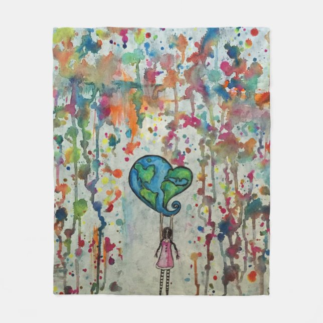 Polaire Conquête de la couverture d'ouatine d'amour de (Devant)