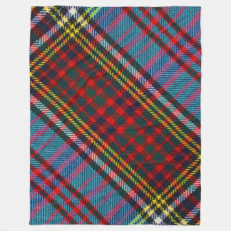 Polaire Couverture 2 d'ouatine de tartan d'Anderson