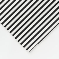 Couverture à lancer à bande noire classique