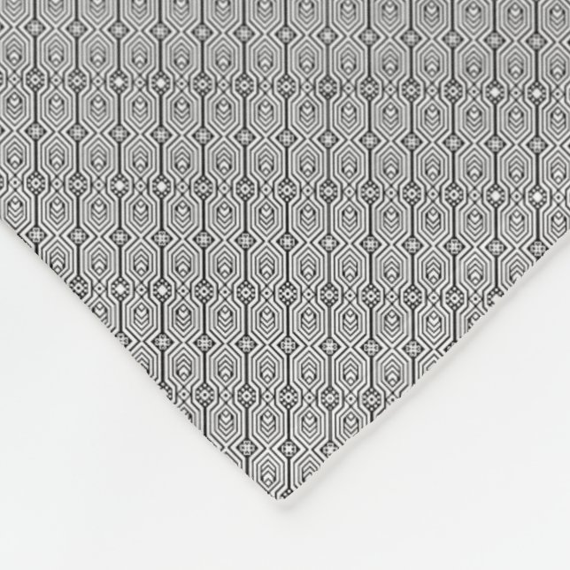 Polaire Couverture ADOM en maille argentée (Coin)