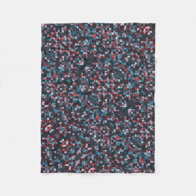 Polaire Couverture ADOM Multi Color Point Scatter (Devant)